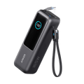 Anker Laptop Power Bank (25K, 165W, Built-In and Retractable Cables) | Customizable